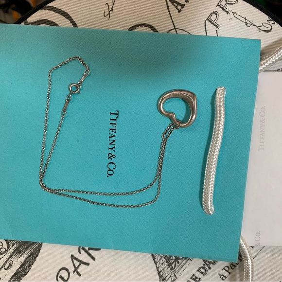 Tiffany & Co. Elsa Peretti Open Heart Necklace💟 - Picture 5 of 16